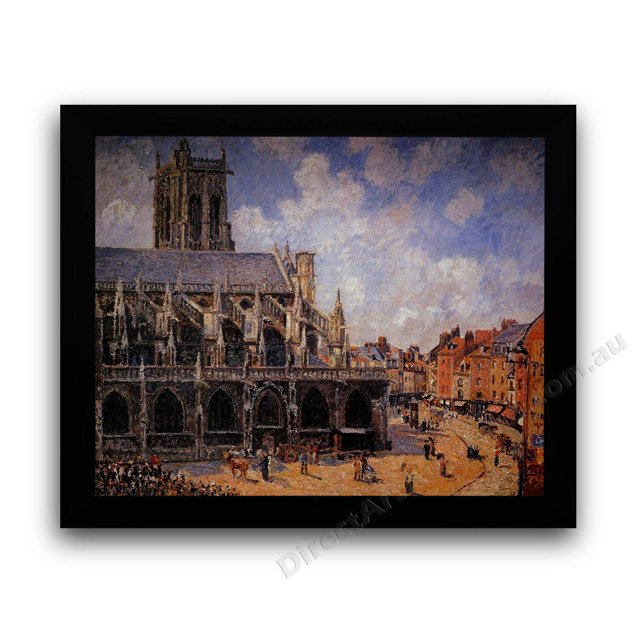 Modern Flat Black Frame