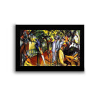Modern Flat Black Frame