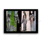 Modern Flat Black Frame