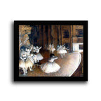 Modern Flat Black Frame