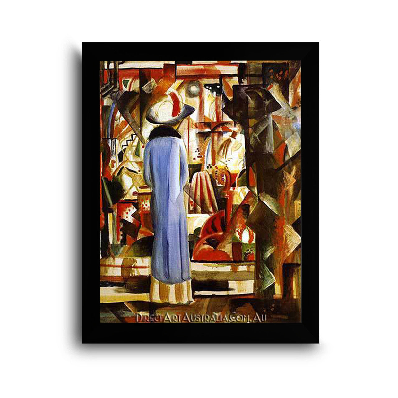 Modern Flat Black Frame