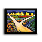 Modern Flat Black Frame