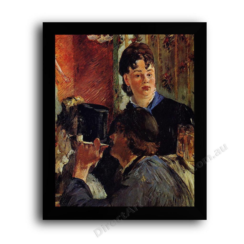 Modern Flat Black Frame