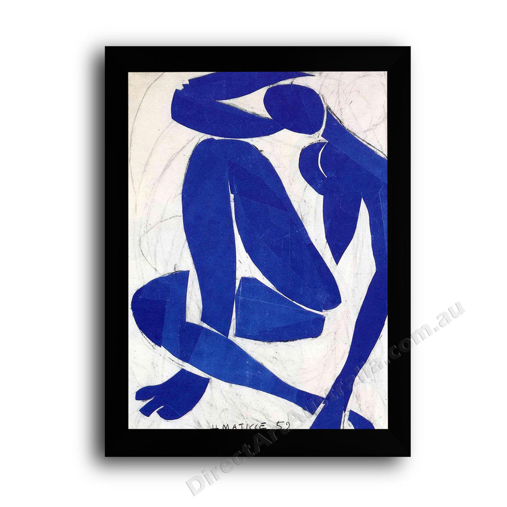 Modern Flat Black Frame