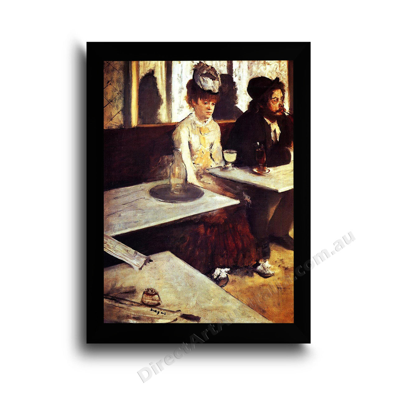 Modern Flat Black Frame