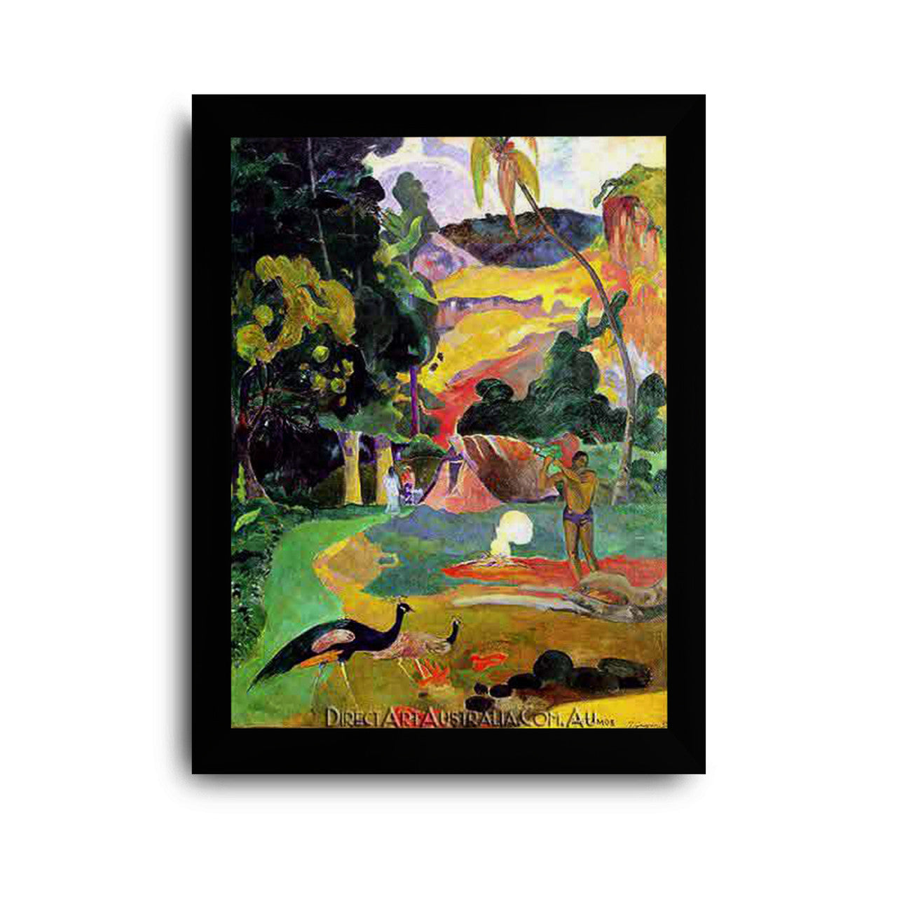 Modern Flat Black Frame