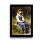 Modern Flat Black Frame
