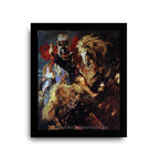 Modern Flat Black Frame
