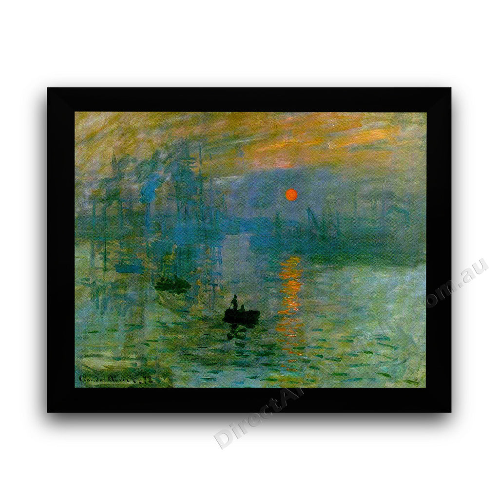 Modern Flat Black Frame