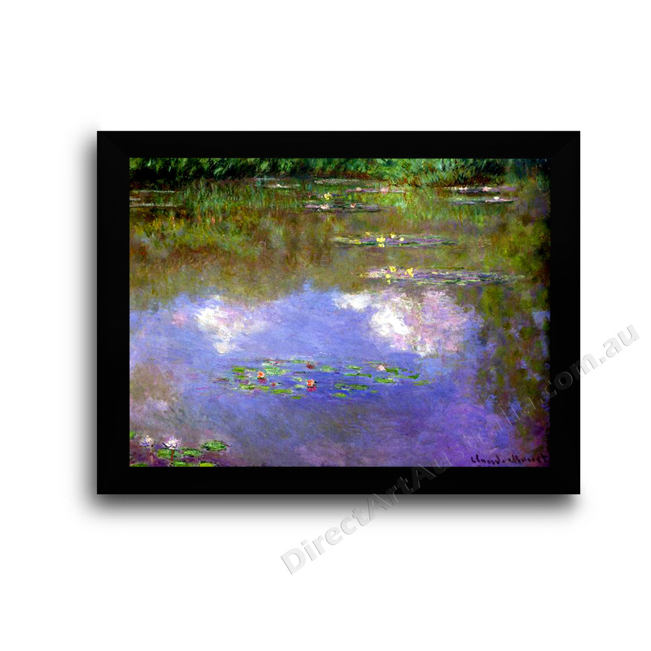 Modern Flat Black Frame