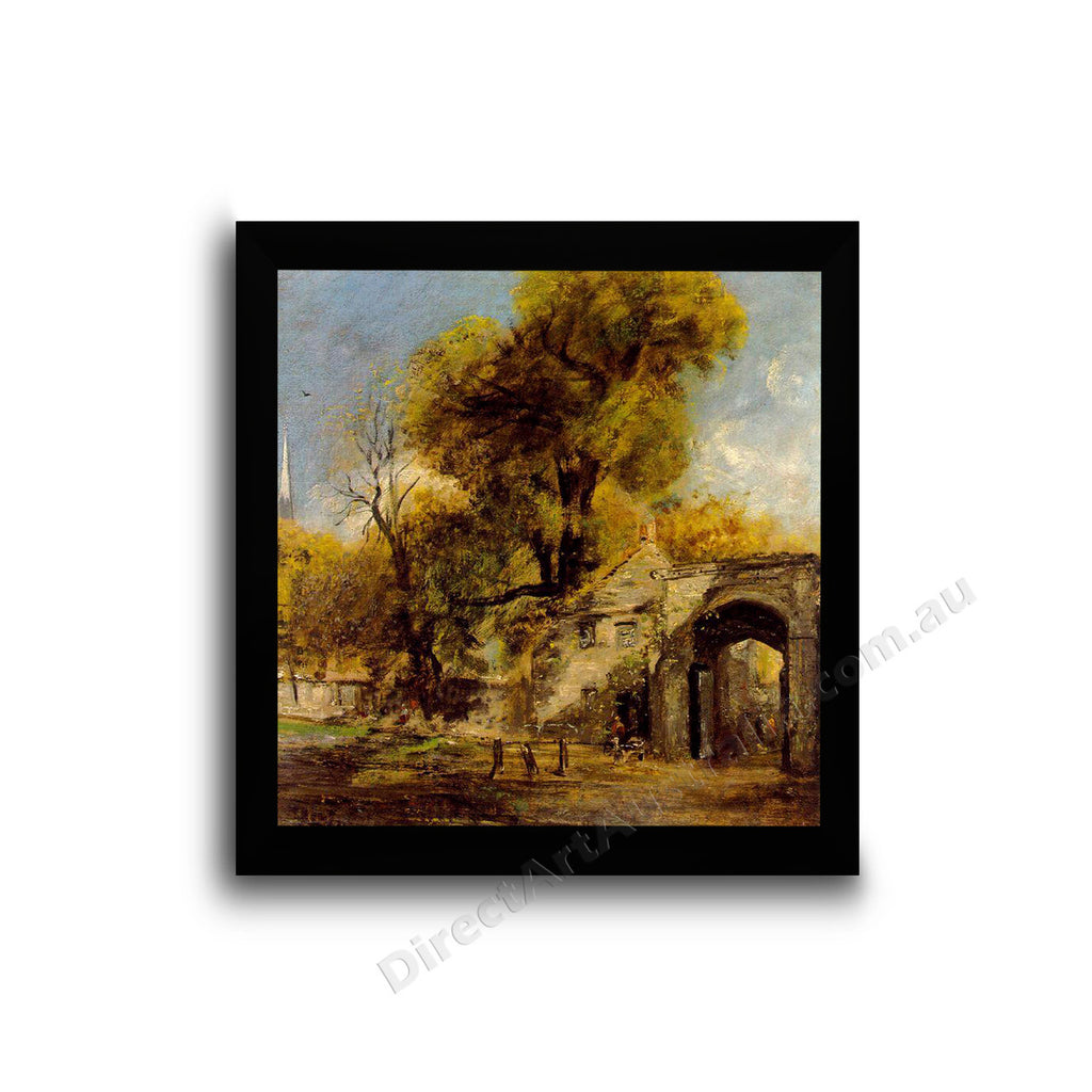 Modern Flat Black Frame