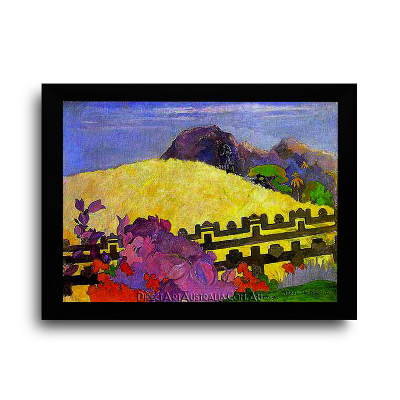 Modern Flat Black Frame