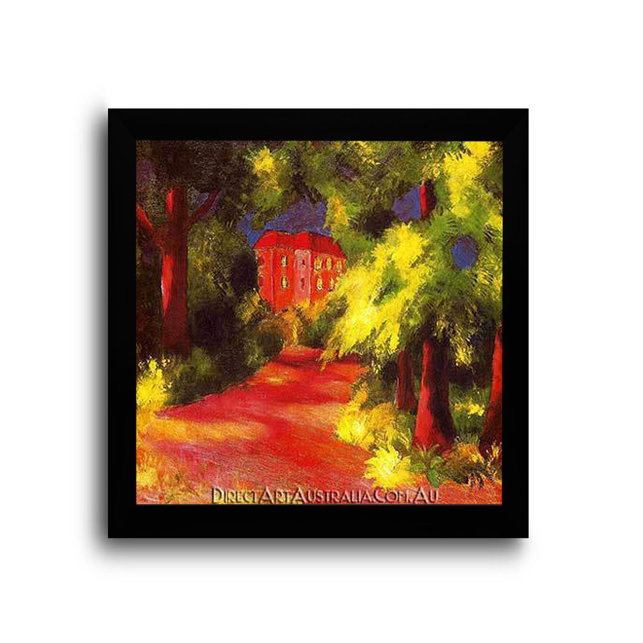 Modern Flat Black Frame