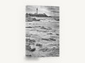 Pigeon Point Rocky Shore, lighthouse rocky coast black and white, coastal canvas wall art print ready to hang