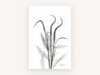 Arching Spires, floral canvas wall art print, front view
