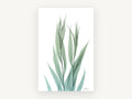 Translucent Willow Stems, floral canvas wall art print, front view