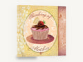 Cupcake for Mother, cupcake thinking of mother kitchen, kitchen canvas wall art print ready to hang