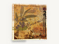Florence Olive Postcard, florence italy olive branch travel collage, floral canvas wall art print ready to hang