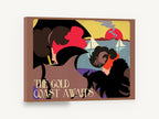 Gold Coast Awaits, retro gold coast travel poster, stretched canvas wall art print ready to hang