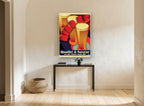 Bières Qualité Saveur kitchen canvas print on the wall of a hallway
