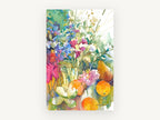 Orchard Table Bouquet, floral canvas wall art print, front view
