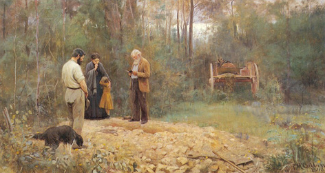 McCubbin | A Bush Burial