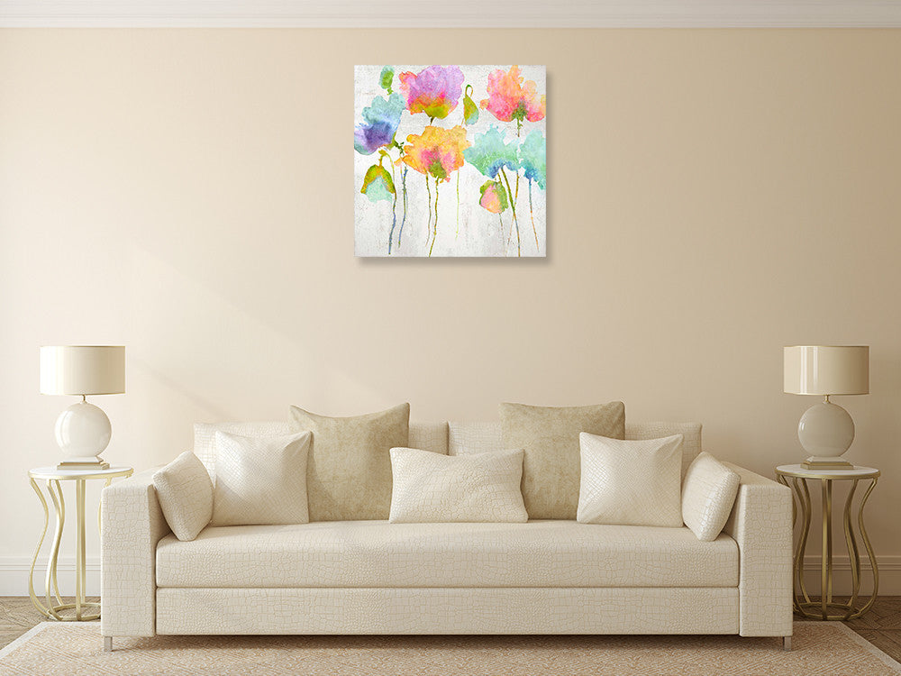 A Gathering of Friends II Wall Art Print on the wall