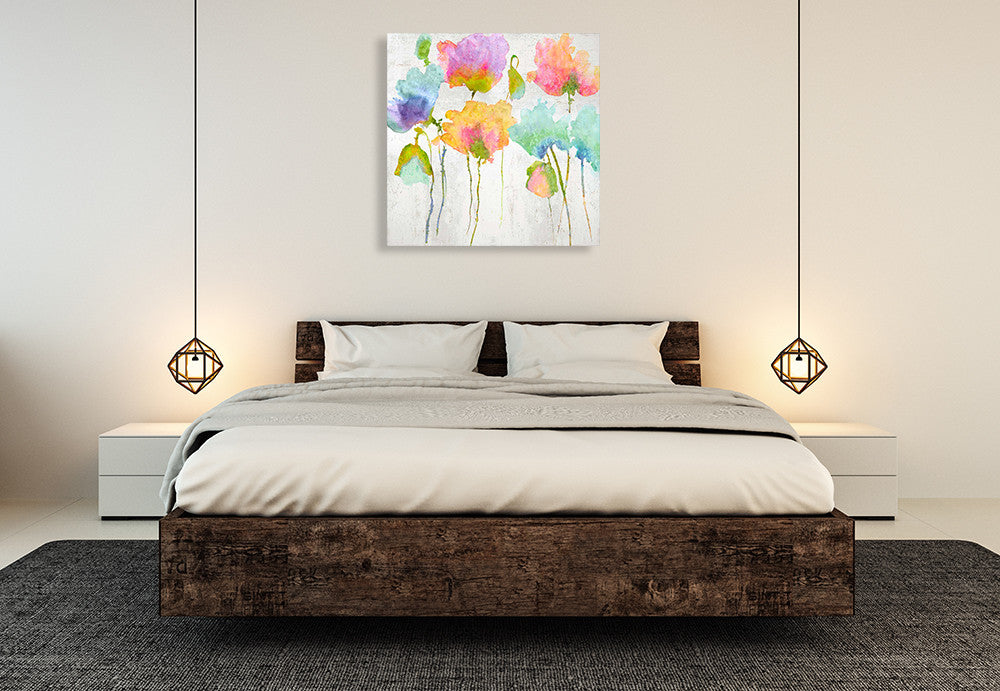 A Gathering of Friends II Wall Art Print on the wall