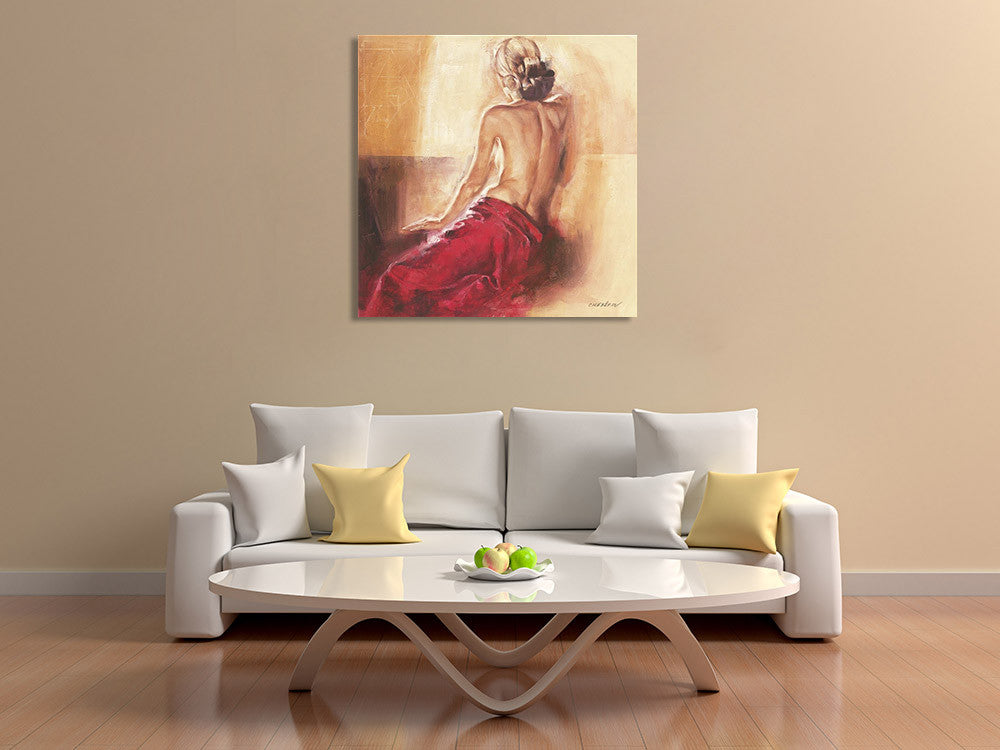 The New Morning Wall Art Print on the wall