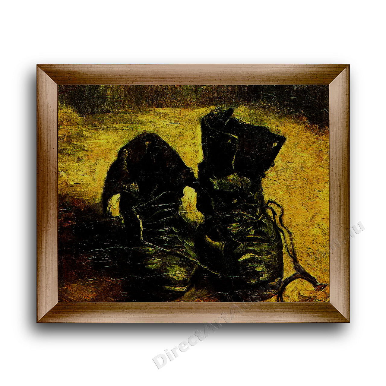 Modern Flat Gold Frame