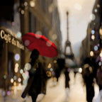A Paris Stroll Wall Art Print