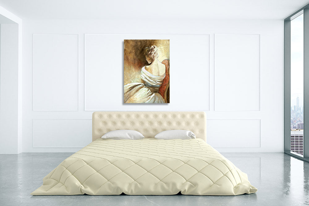A Quiet Refrain II Wall Art Print on the wall
