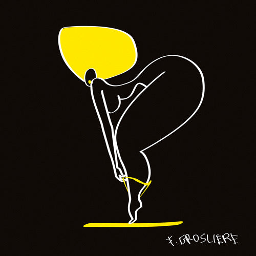 A Streap Tease Wall Art Print