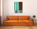Abstract 1 Wall Art Print on the wall