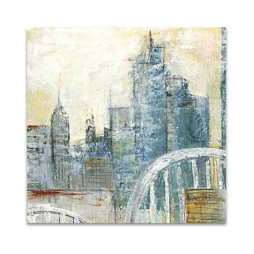 Abstract Cityscape III Wall Art Print