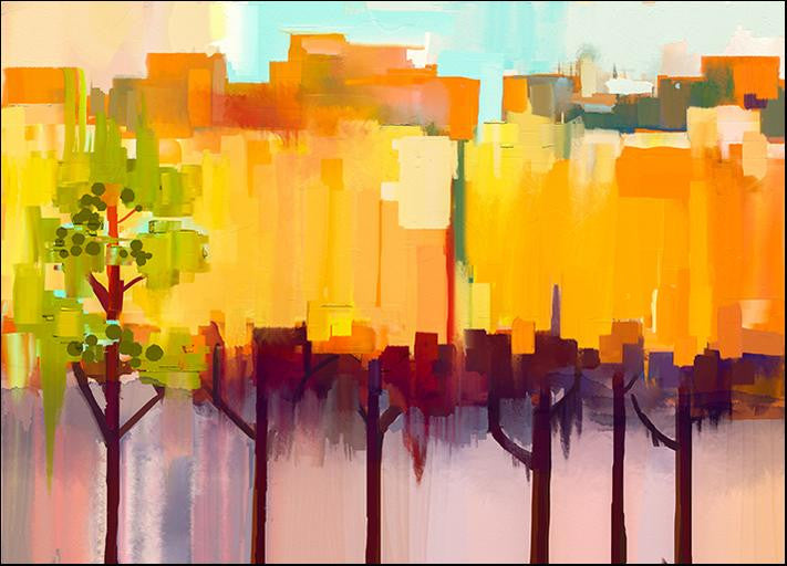 Abstract Landscape Wall Art Print