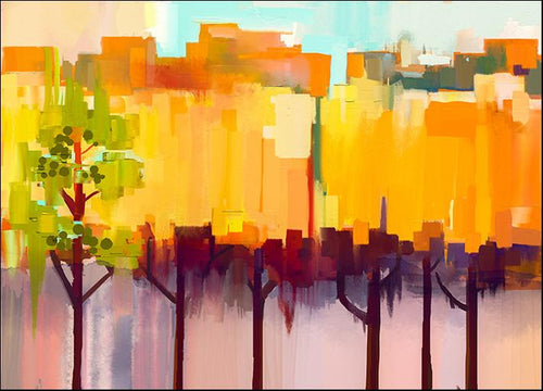 Abstract Landscape Wall Art Print