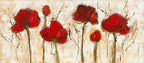 Abstract Poppy Wall Art Print 