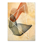 Abstract Spirograph III Wall Print