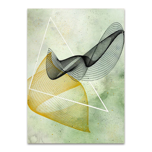 Abstract Spirograph I Wall Print