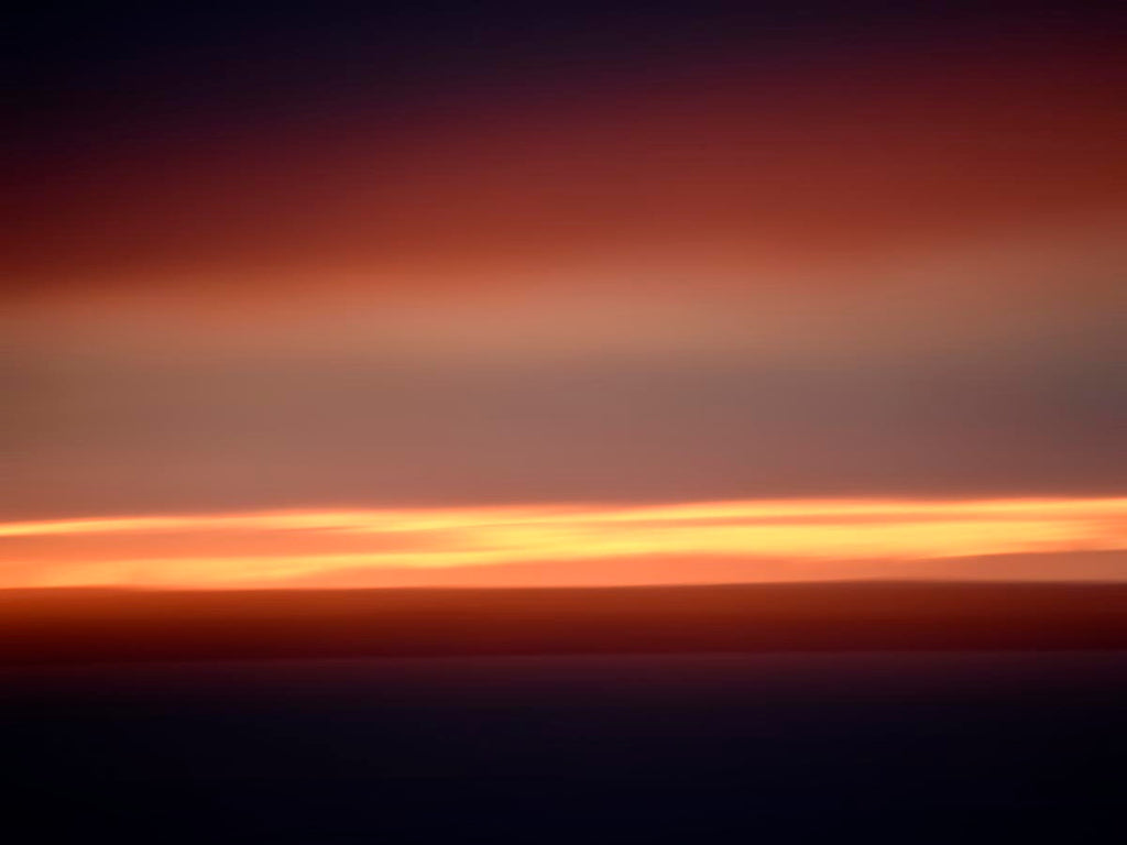 Abstract Sunset Wall Art Print