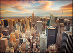 Aerial View of New York City Wall Print