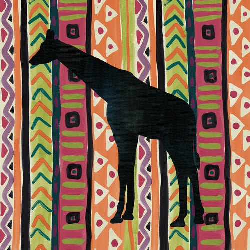 African Animal Jewel III Wall Art Print