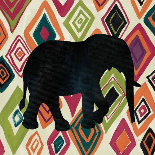 African Animal Jewel I Wall Art Print