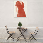 All Dressed Up I Wall Art Print on the wall