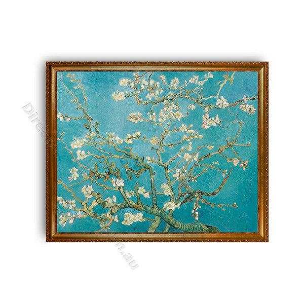 Almond Blossom Gold A1 Frame