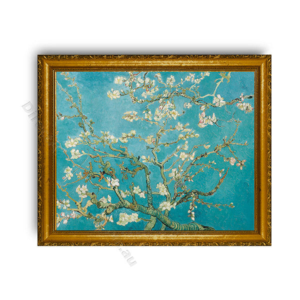 Almond Blossom Gold Classic Frame
