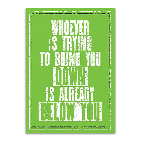 Already Below You Wall Art Print