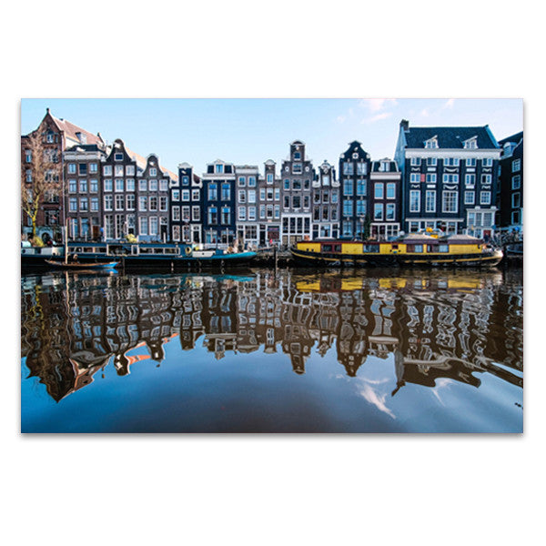 Amsterdam Canals Wall Art Print