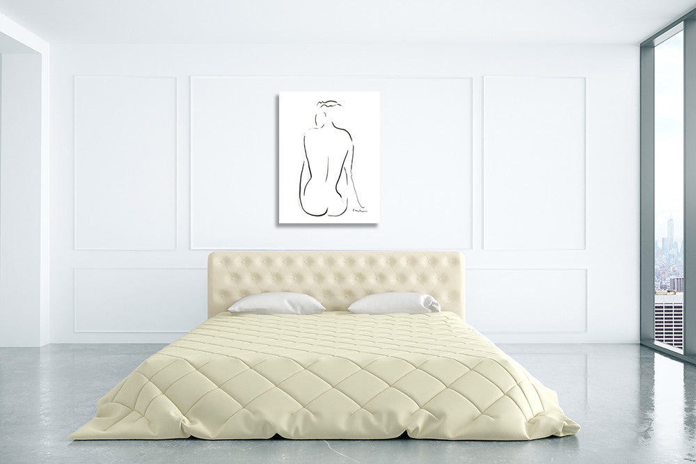 Anabelle Wall Art Print on the wall